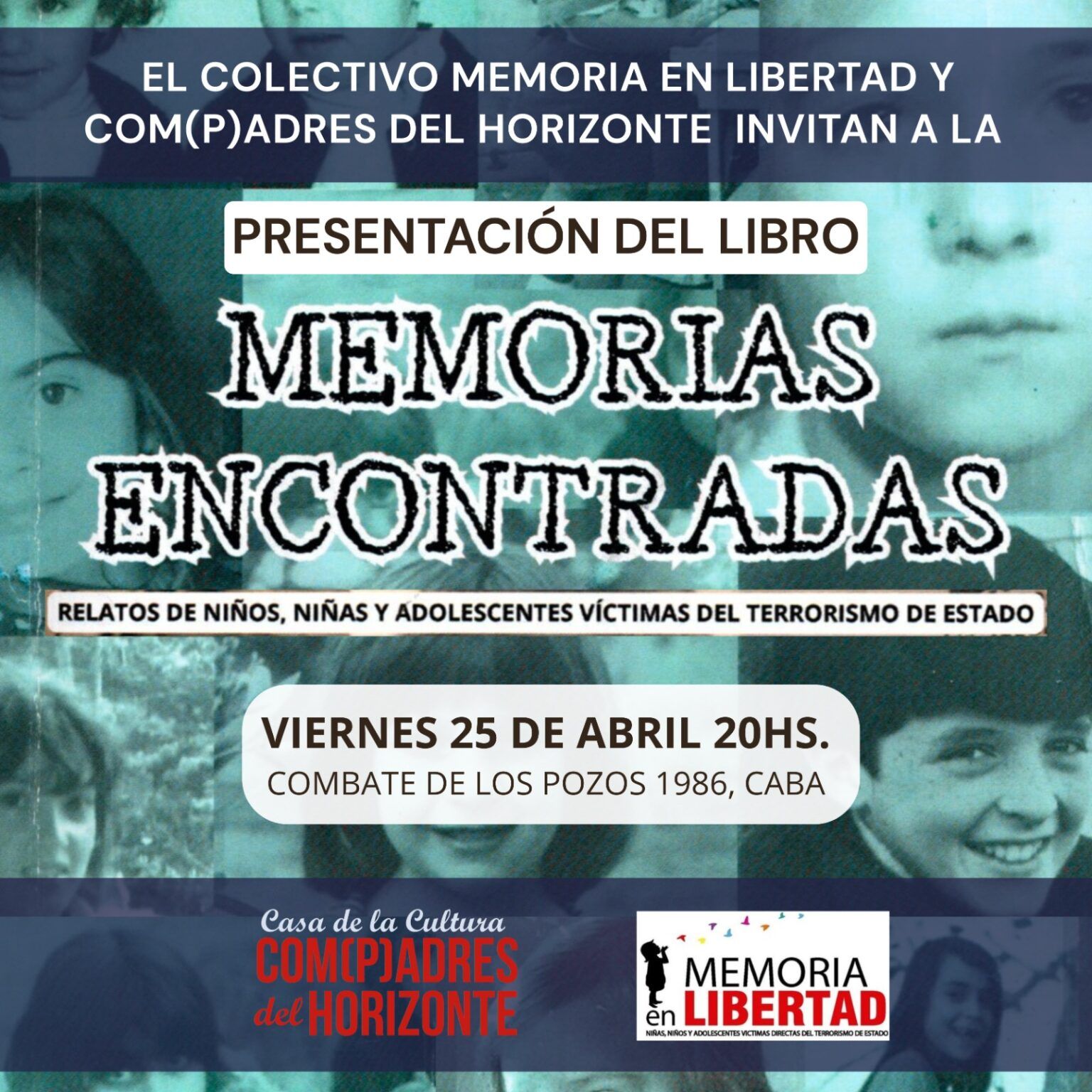 PRESENTACIÓN DEL LIBRO «Memorias Encontradas»
