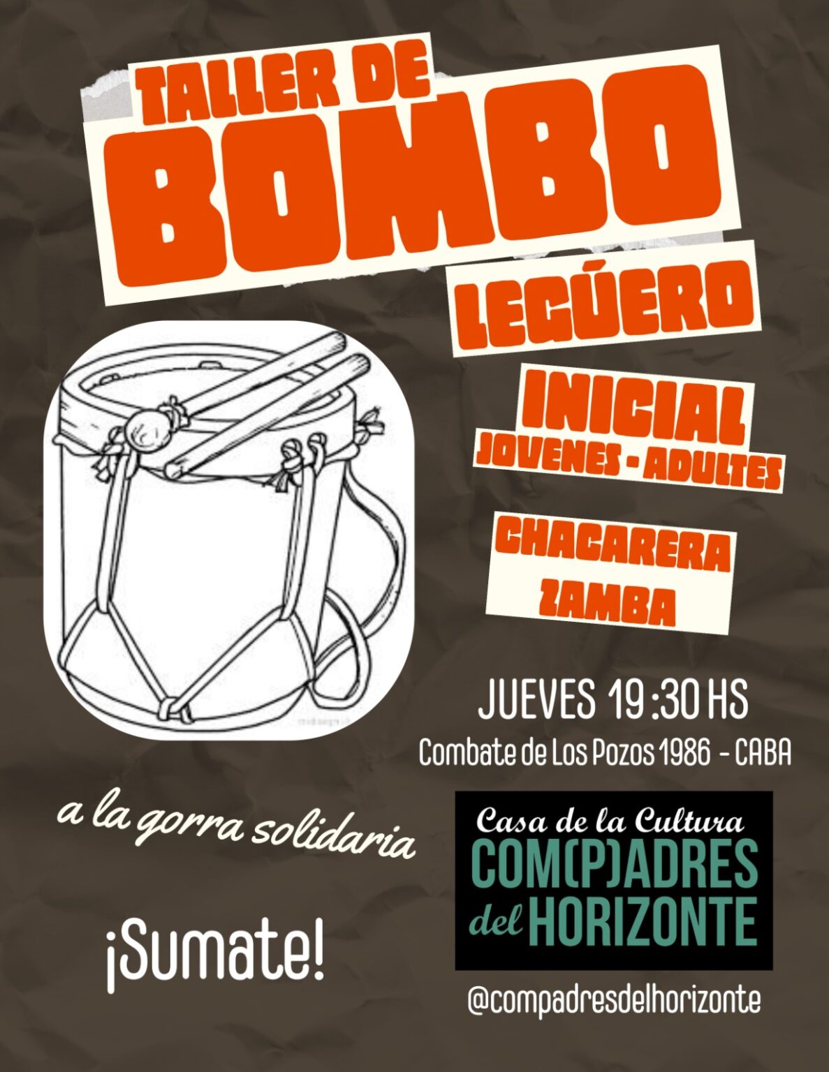 Taller de Bombo Legüero