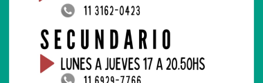 Terminá la primaria y secundaria